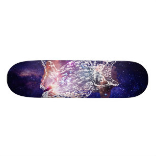 Cosmic Uggla Mini Skateboard Bräda 18,5 Cm