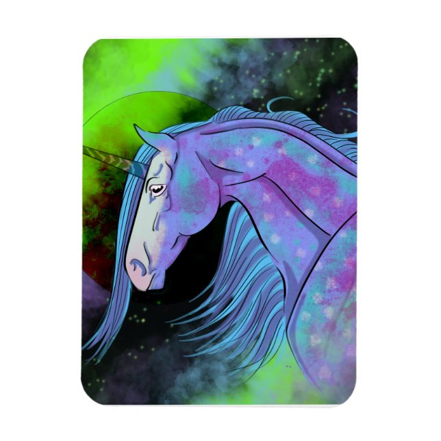 Cosmic Unicorn 6 Magnet (Vertikal)