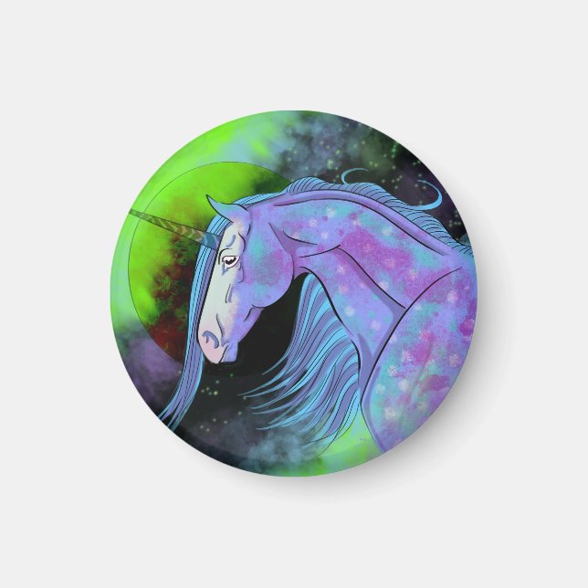 Cosmic Unicorn 6 Magnet (Framsidan)