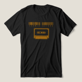 Cosmic Utomjordingars Soul Cassette Black & Brown T Shirt