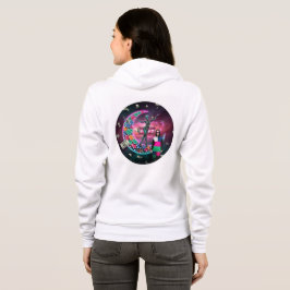 Cosmic Vegas Alien Måne Hoodie 👽 🌙 T Shirt