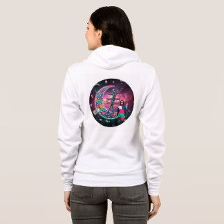 Cosmic Vegas Alien Måne Hoodie 👽 🌙 T Shirt