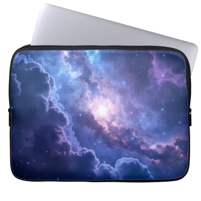 Cosmic Veil Nebula Laptop Fodral (Framsidan)