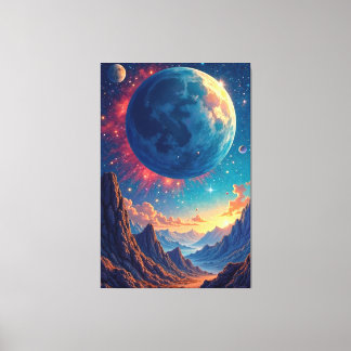 Cosmic Vista Canvastryck