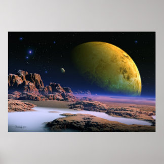 Cosmic vista - rymdkonst poster