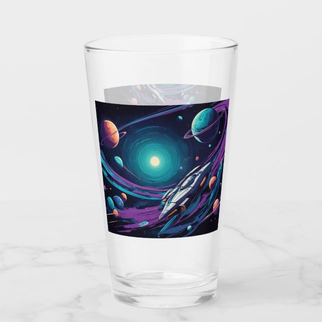 Cosmic Voyage Glaskopp (Framsida)