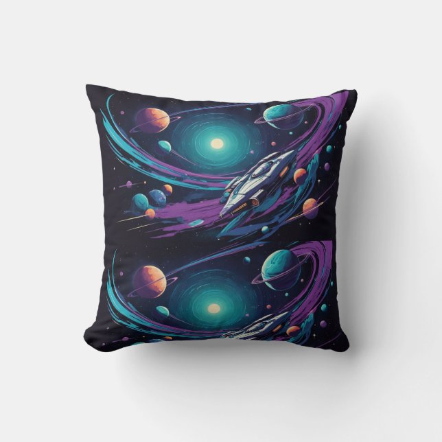 Cosmic Voyage Kudde (Framsida)