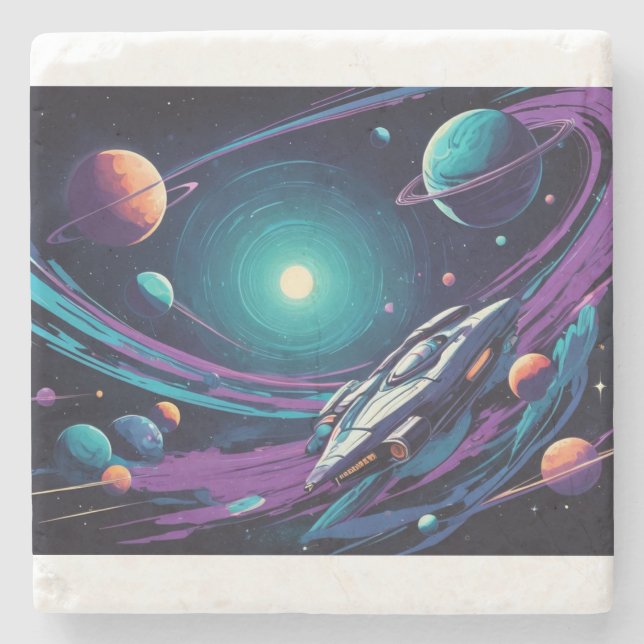 Cosmic Voyage Stenunderlägg (Framsidan)