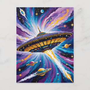 Cosmic Voyage Vykort