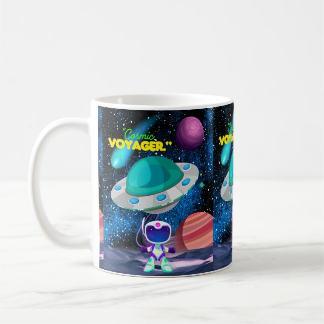 COSMIC VOYAGER KAFFEMUGG (Vänster)