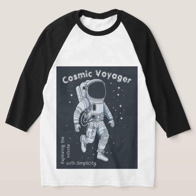 Cosmic Voyager T Shirt (Laydown)