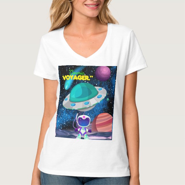 COSMIC VOYAGER T SHIRT (Framsida)