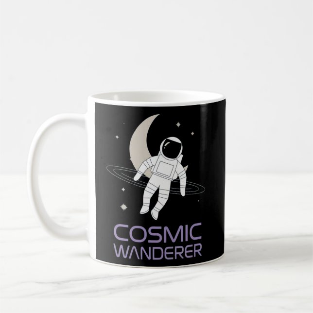 Cosmic Wanderer Kaffemugg (Vänster)
