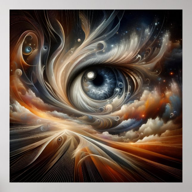 Cosmic Watcher Poster (Framsidan)