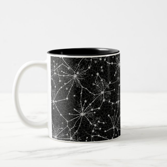 Cosmic_Webben_of_Stars. Två-Tonad Mugg (Vänster)