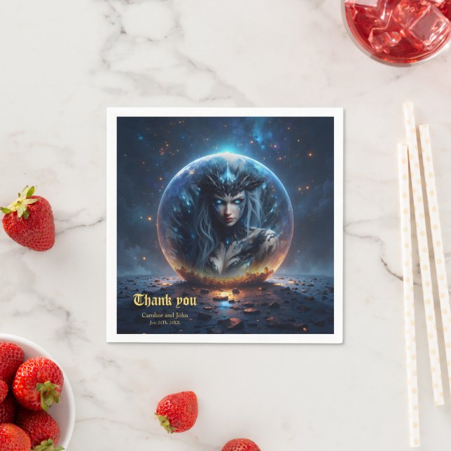 Cosmic Witch – Born from the Star Sphere.  Pappersservett (Insitu)