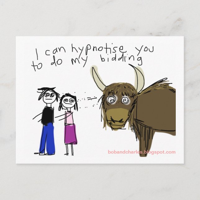 Cosmic Yak #2 Vykort (Framsida)