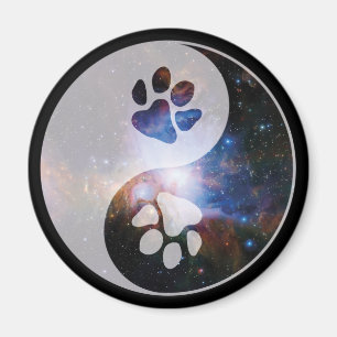 Cosmic Yin Yang Tass Magnet