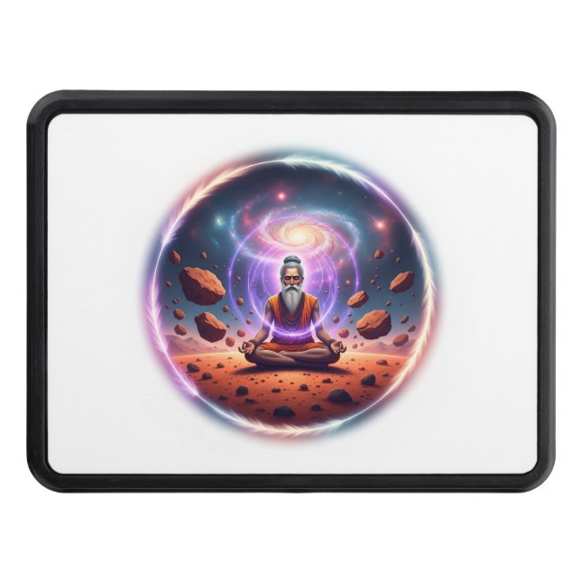 Cosmic Yogi Mars Hitch Cover Dragkroksskydd (Framsidan)