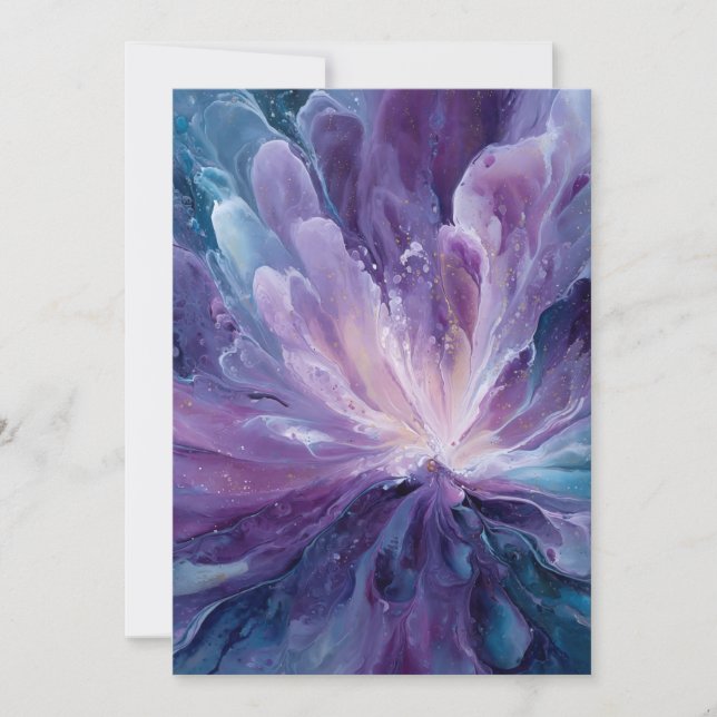 CosmicFlower Tack Kort (Framsida)