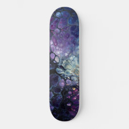 CosmicNebulaePour Mini Skateboard Bräda 18,5 Cm