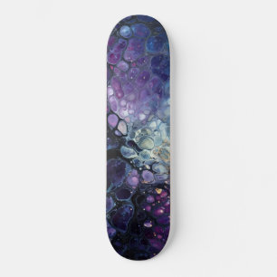 CosmicNebulaePour Mini Skateboard Bräda 18,5 Cm