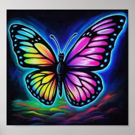 CosmicRainBowButterFly Poster
