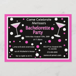 Cosmo Bachelorette Inbjudan