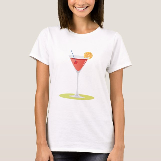 Cosmo drink tee (Framsida)