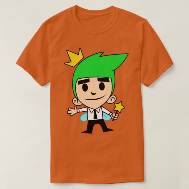 Cosmo Fairly Odd Parents T Shirt (Design framsida)
