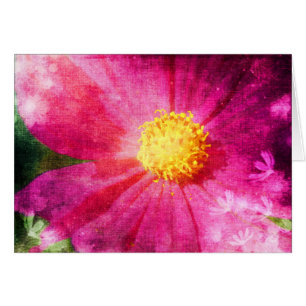 Cosmo Flower Hälsningskort