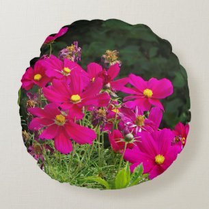 Cosmo Flowers runda kudde