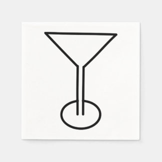 Cosmo Glass Napkin Pappersservett