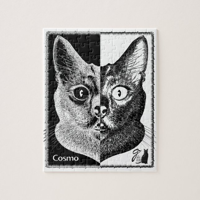 Cosmo Jigszawa Puzzle Pussel (Vertikal)