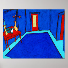 Cosmo Street Blåtryck Poster