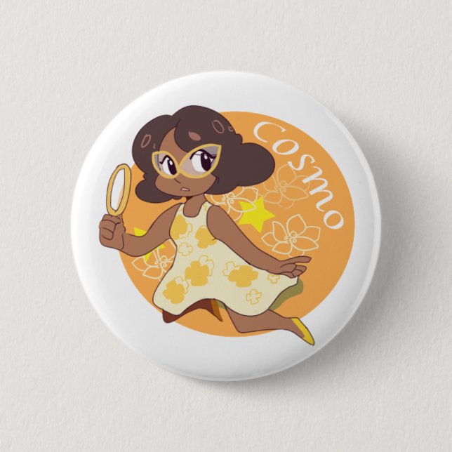 Cosmo utrymmekriminalaren knapp (Framsida)