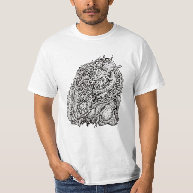 Cosmograf Head, av Brian Benson T Shirt (Framsida)