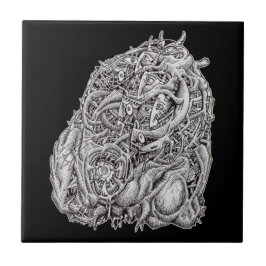 Cosmograf Head av Brian Benson, Tile Kakelplatta