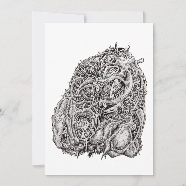 Cosmographic Head Flat Card (Framsida)