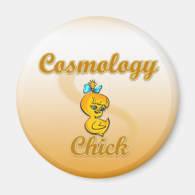 Cosmology Chick Magnet (Framsidan)