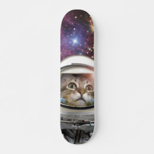 Cosmonaut-katt Mini Skateboard Bräda 18,5 Cm