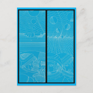 Cosmonaut One-vykort Vykort