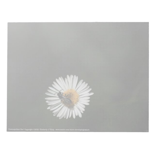 Cosmopolitan Bee Anteckningsblock (Framsida)