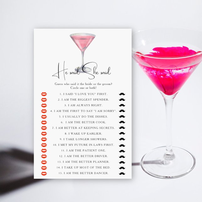 Cosmopolitan Bridal shower He said she said (Skapare uppladdad)