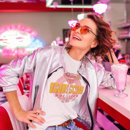Cosmopolitan Cocktail Cosmo Summer Party Retro T Shirt