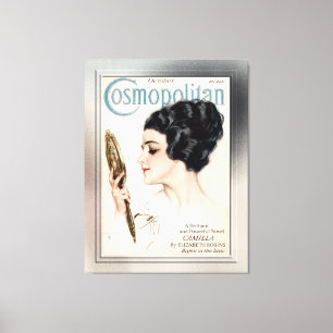 Cosmopolitan FC oktober 1917 av Harrison Fisher Canvastryck