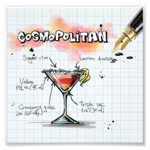 Cosmopolitan Fototryck