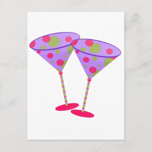 Cosmopolitan Martini Party Time! Vykort