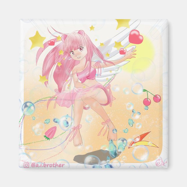 Cosmos Angel Magnet (Framsidan)