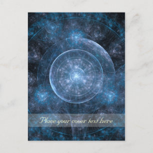 Cosmos-bakgrund 001 vykort